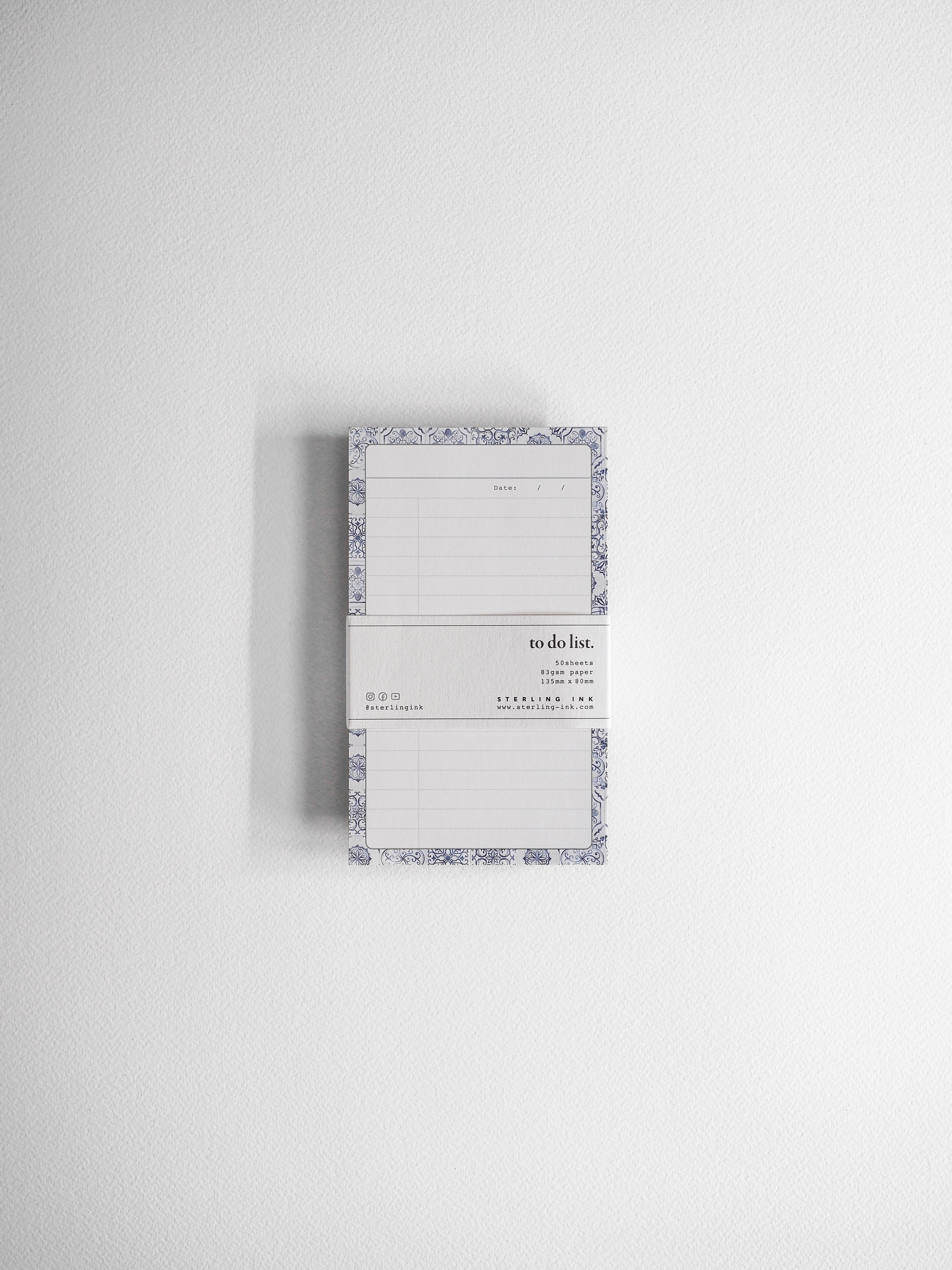 To Do List Notepad