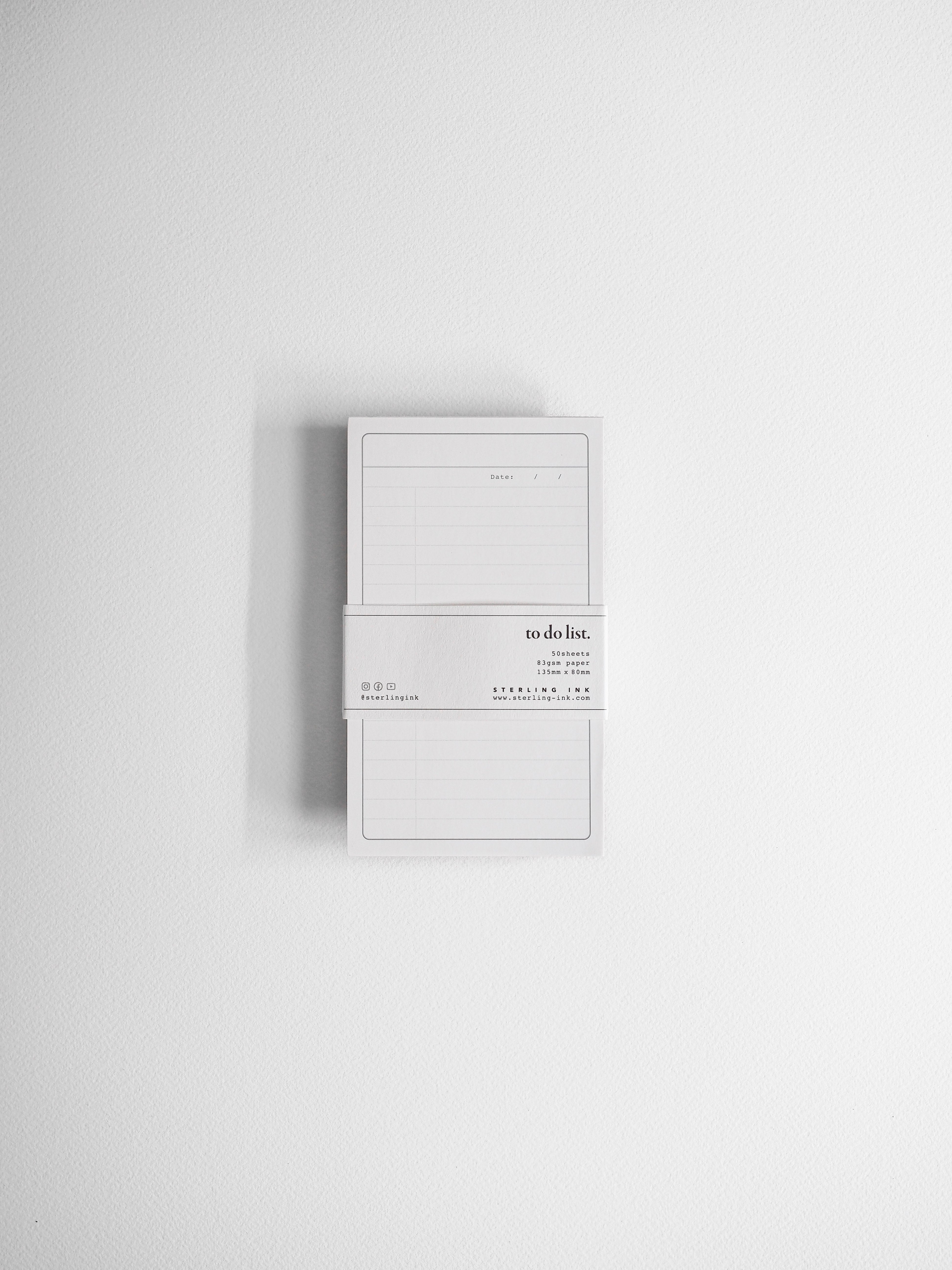 To Do List Notepad