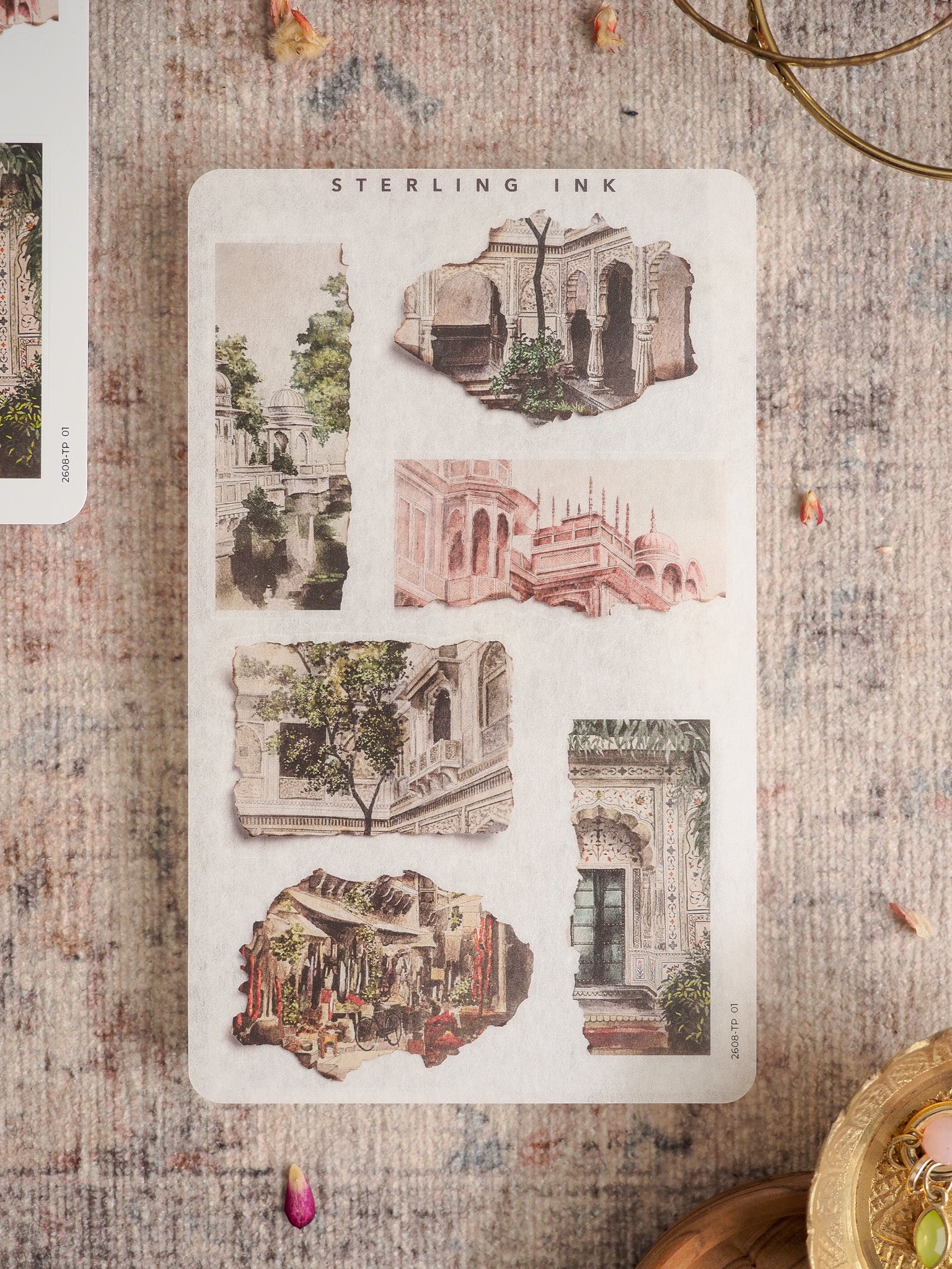 Torn Paper Stickers - August 2026