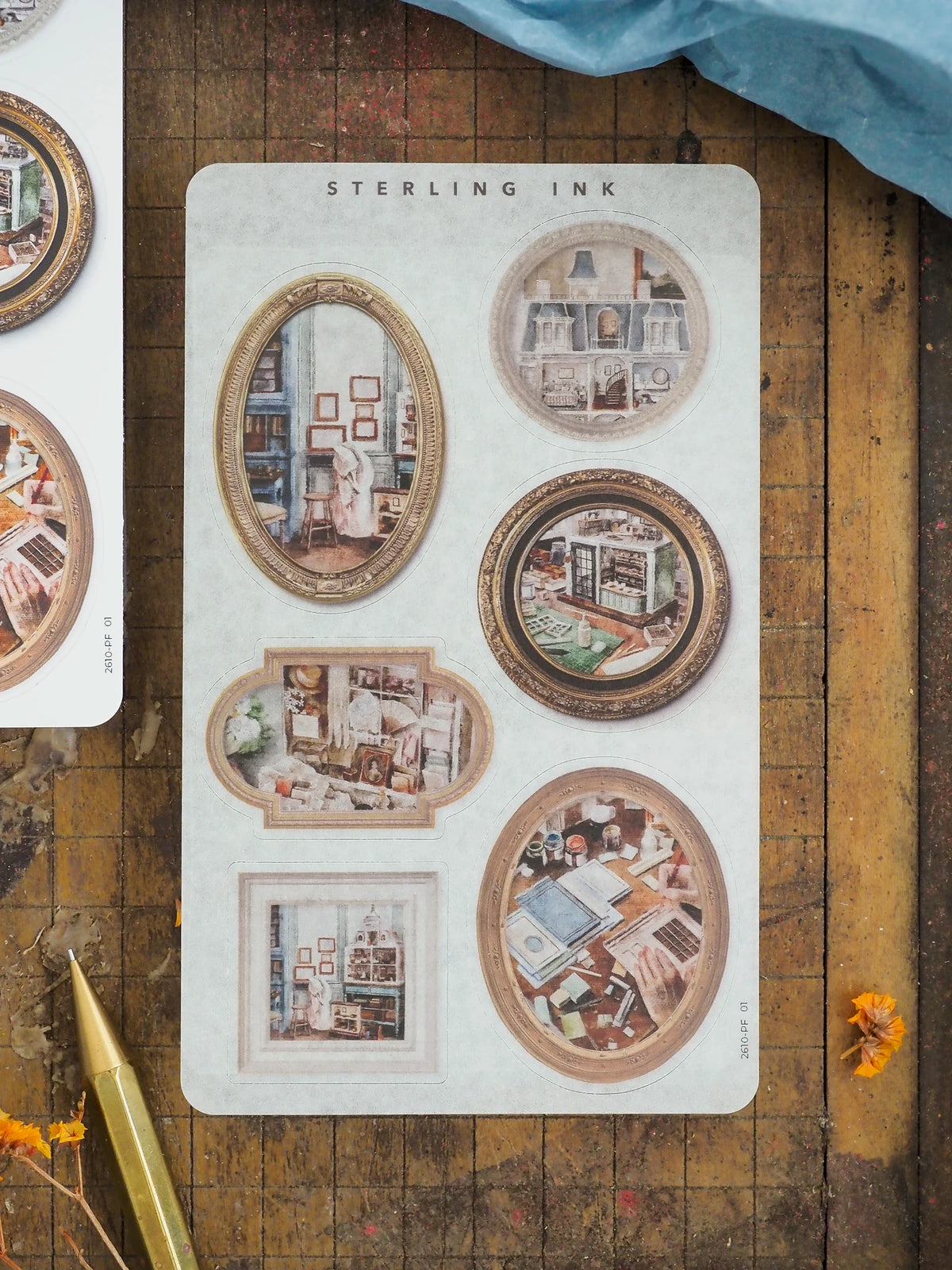 Picture Frame Stickers - October 2026