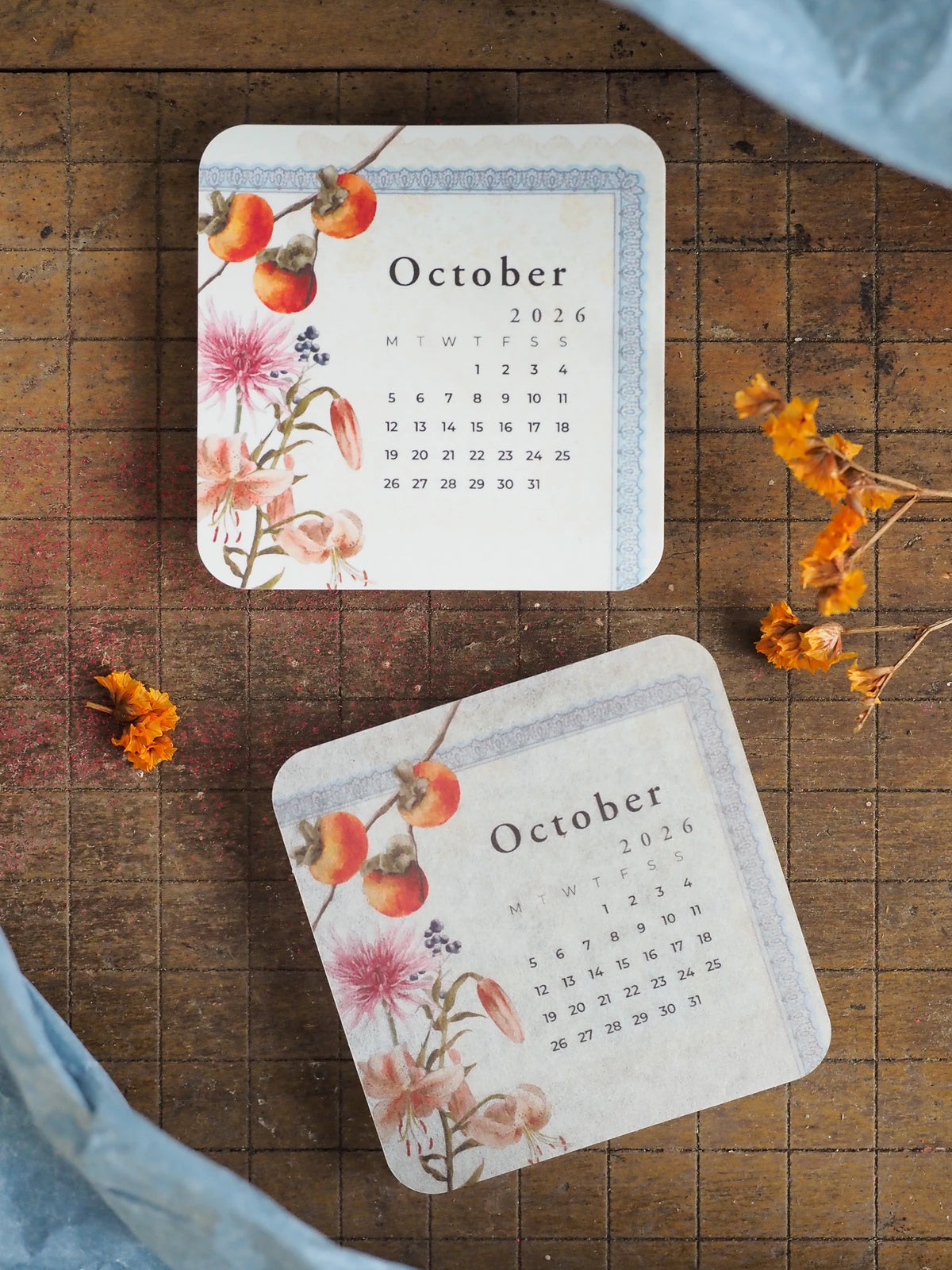 Monthly Calendar - October 2026
