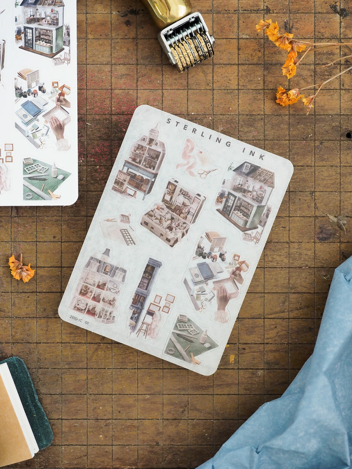 Mini Elements Icon Stickers - October 2026
