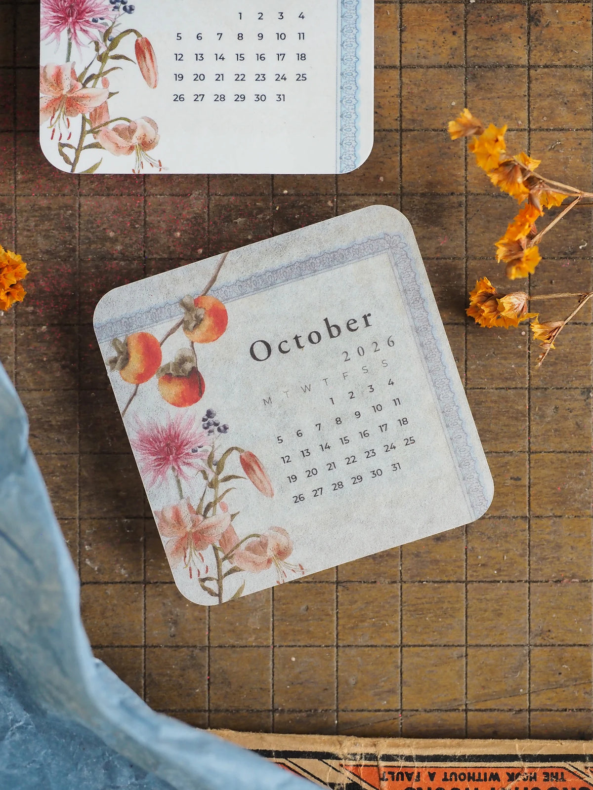 Monthly Calendar - October 2026