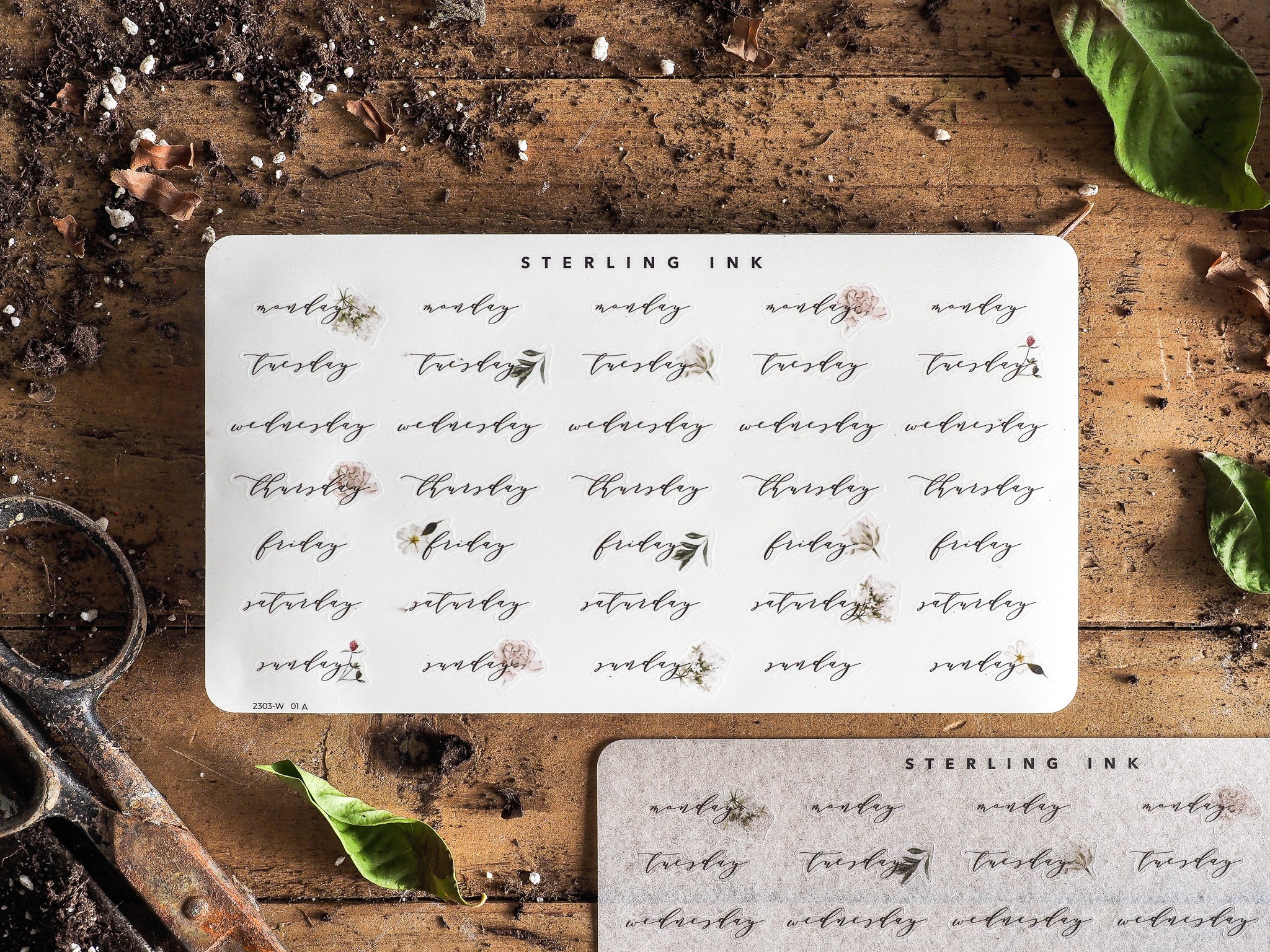 Weekday Stickers - March 2023