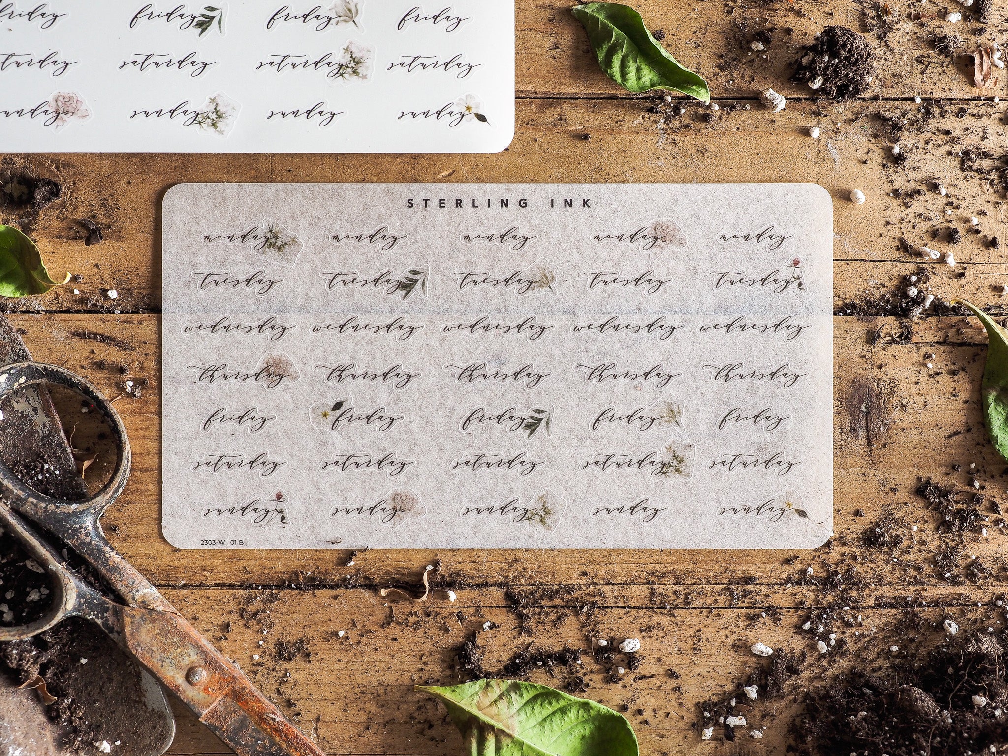 Weekday Stickers - March 2023