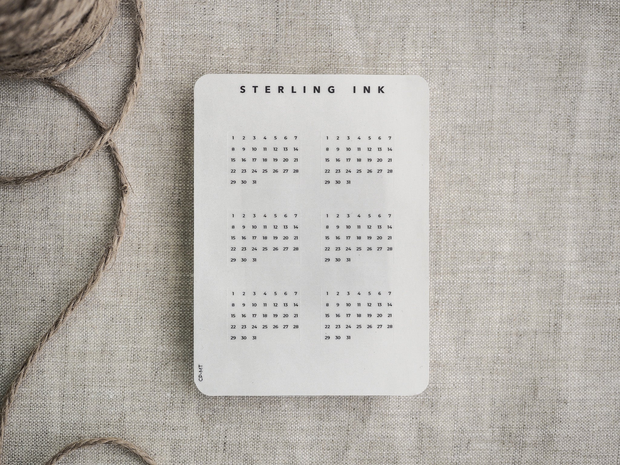 Monthly Tracker