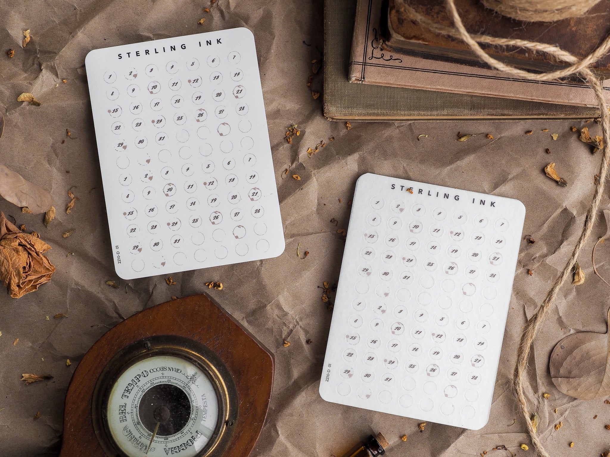 Date Stickers - October 2022