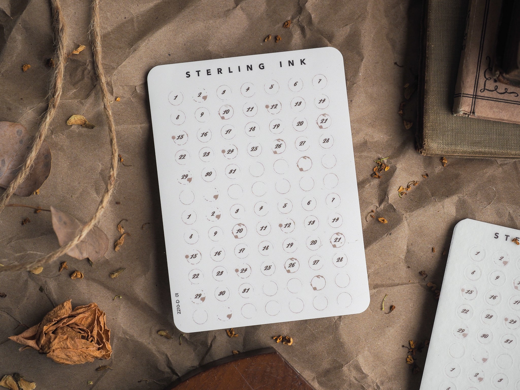 Date Stickers - October 2022