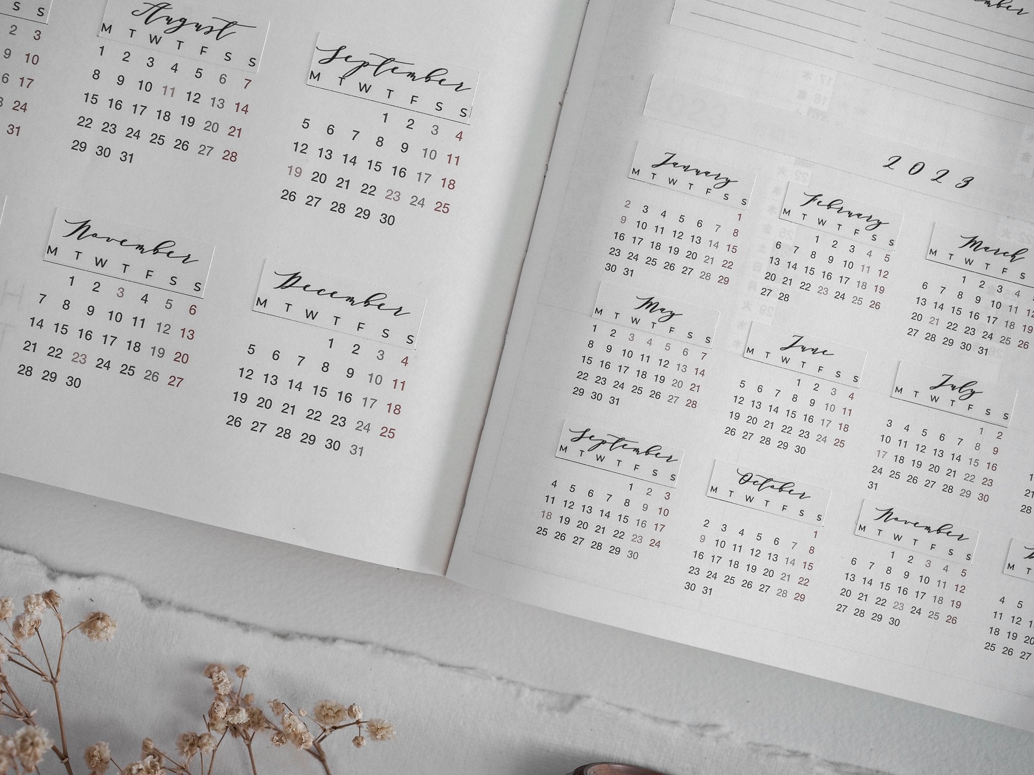 Hobonichi 2022 Kits