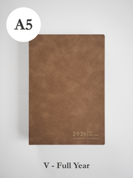 A5 Vertical Full Year 2026 Planner
