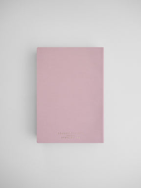 Pale blush pink B6 planner cover branded with "COMMON PLANNER" and "STERLING INK," ideal for undated journaling and full year planning.