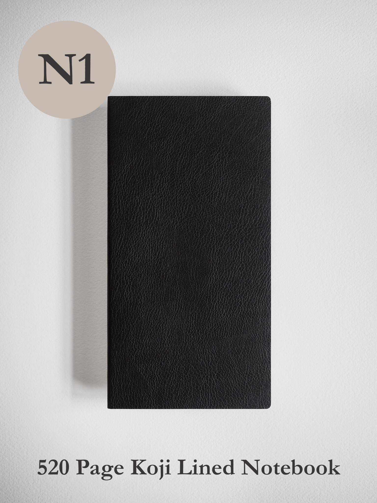 N1 520 Page Lined Notebook - Koji Paper