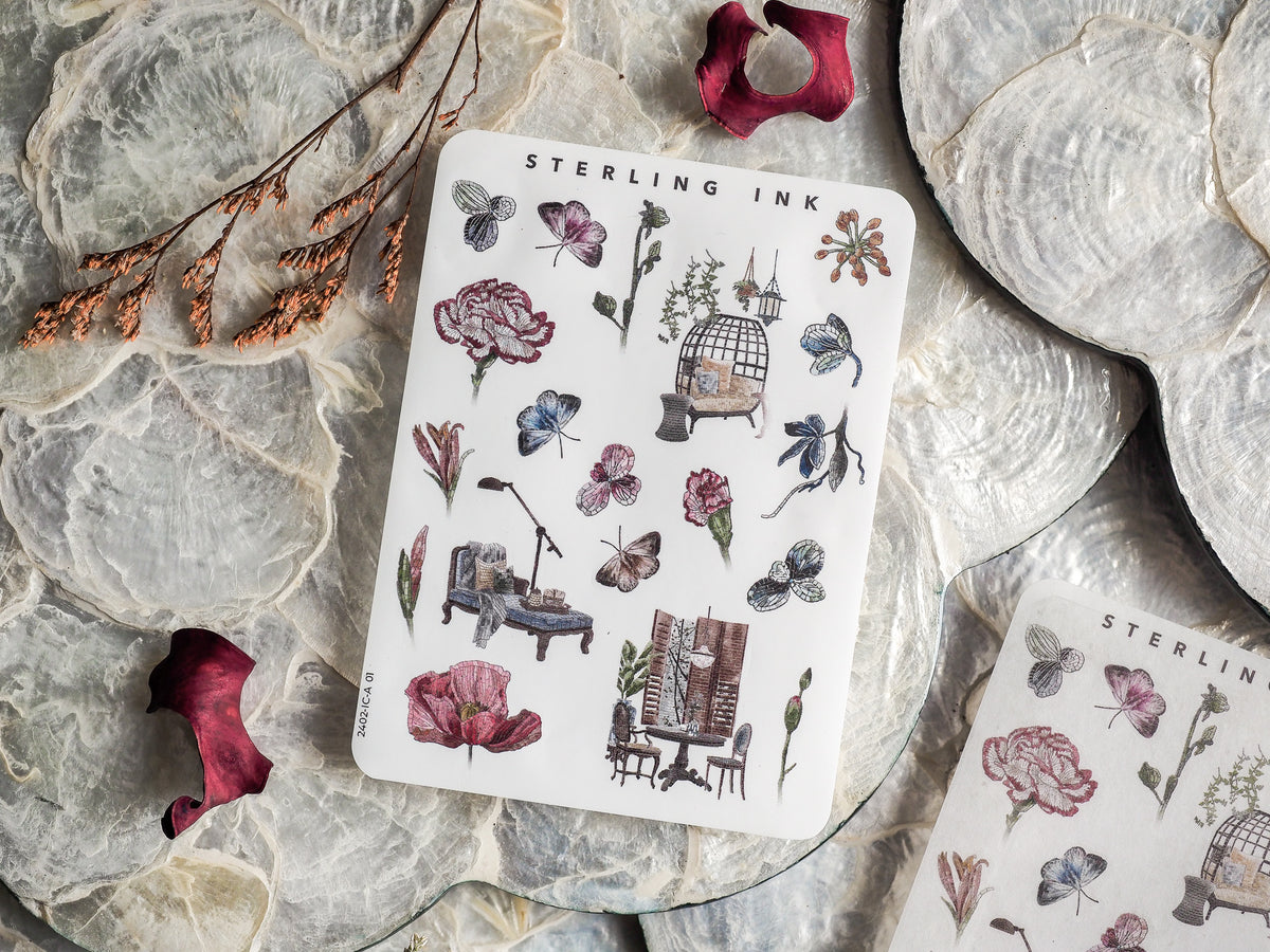 Mini Elements Icon Stickers - February 2024 – STERLING INK