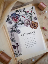 Load image into Gallery viewer, Monthly Calendar - February 2025
