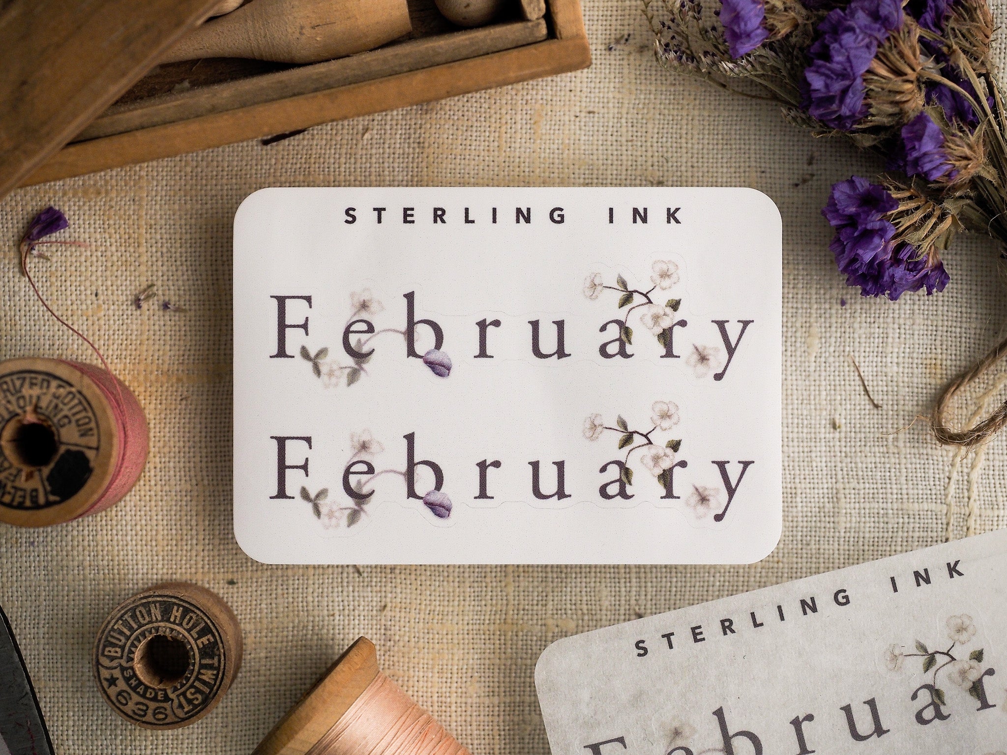 2023 Month Sticker Set - January-December