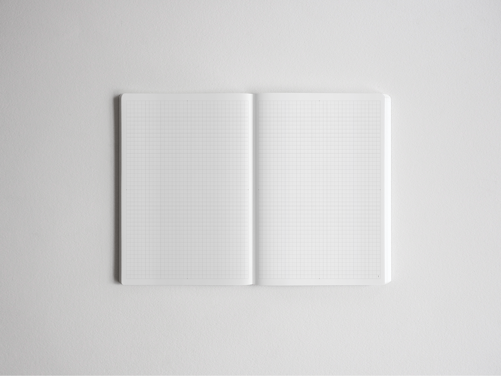 B6 520 Page Grid Notebook - Koji Paper