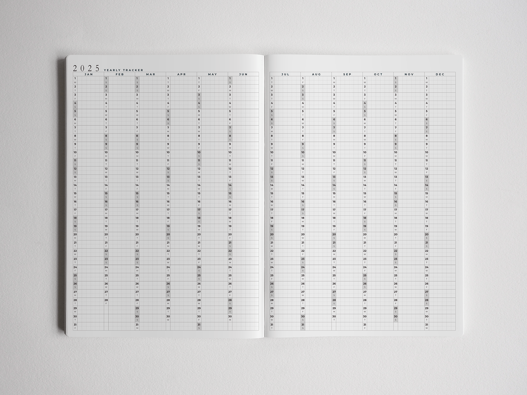 Yearly Tracker