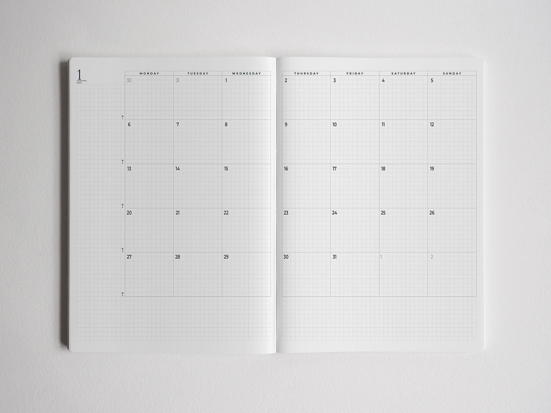 Monthly Layout