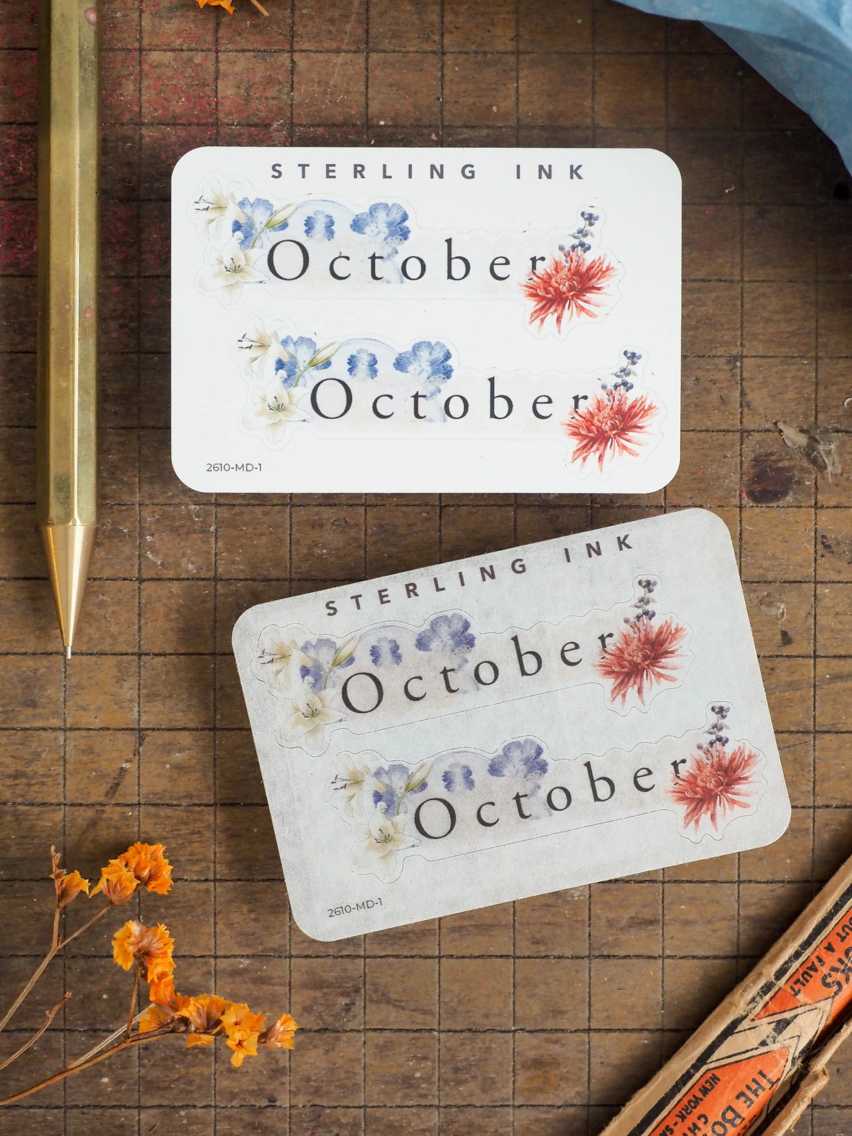 Month Sticker - October 2026