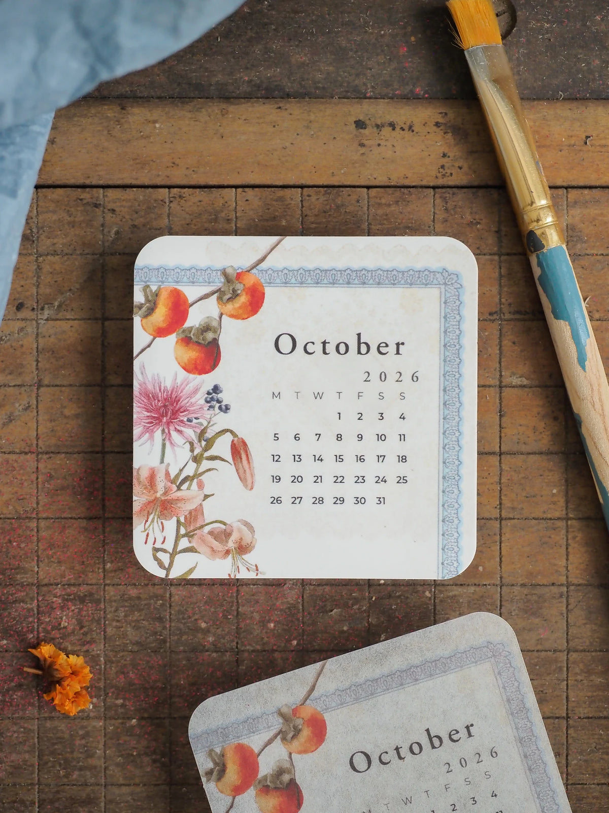 Monthly Calendar - October 2026