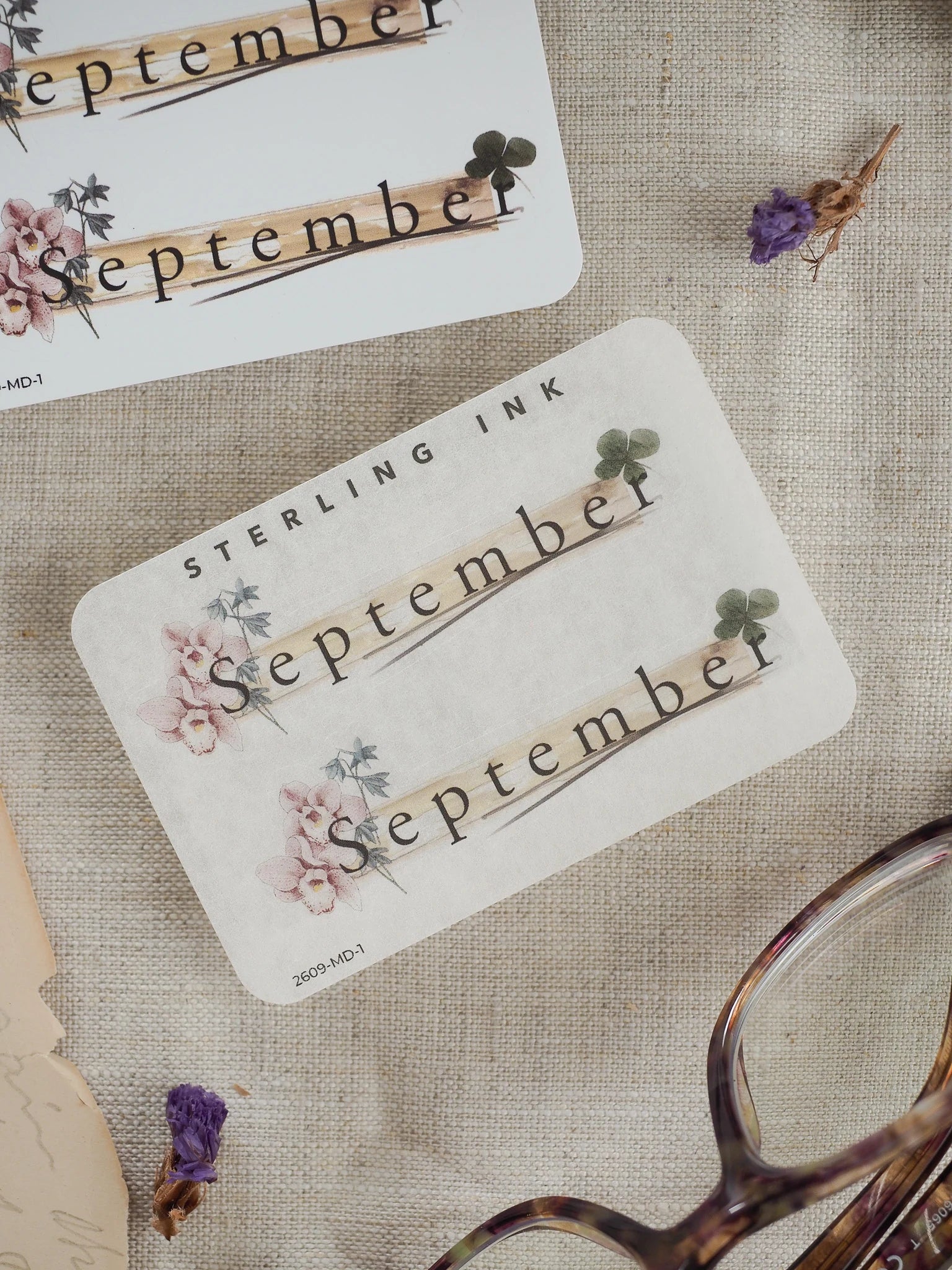 Month Sticker - September 2026