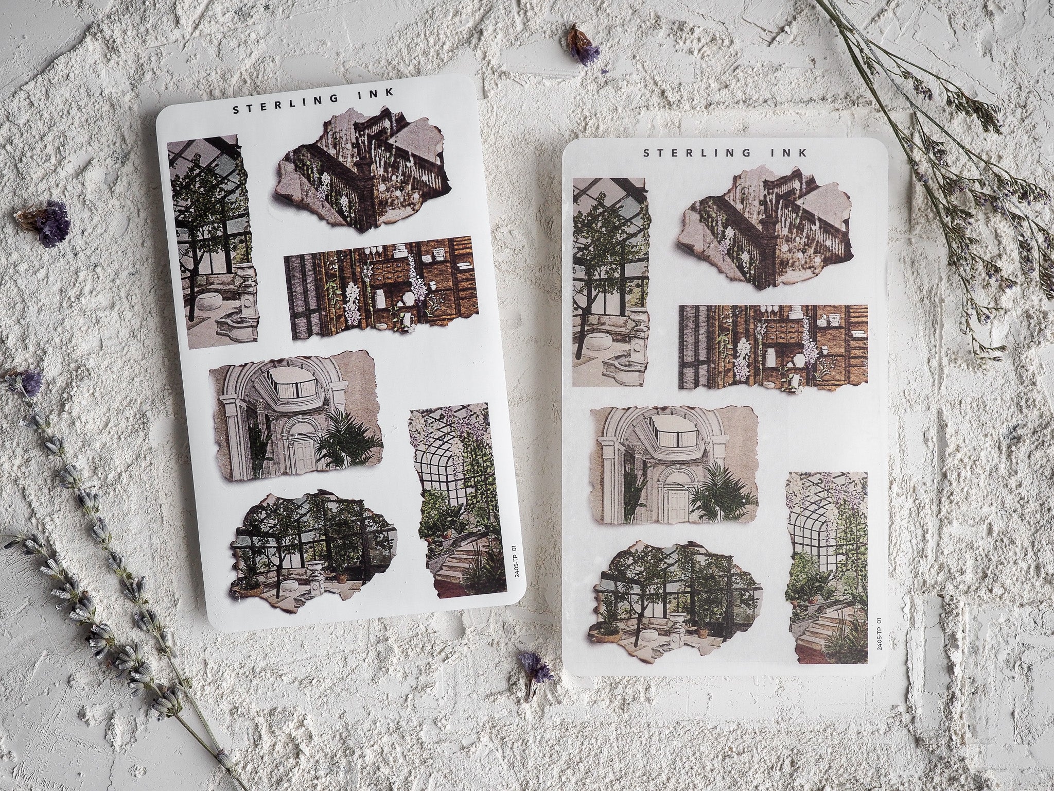 Torn Paper Stickers - May 2024