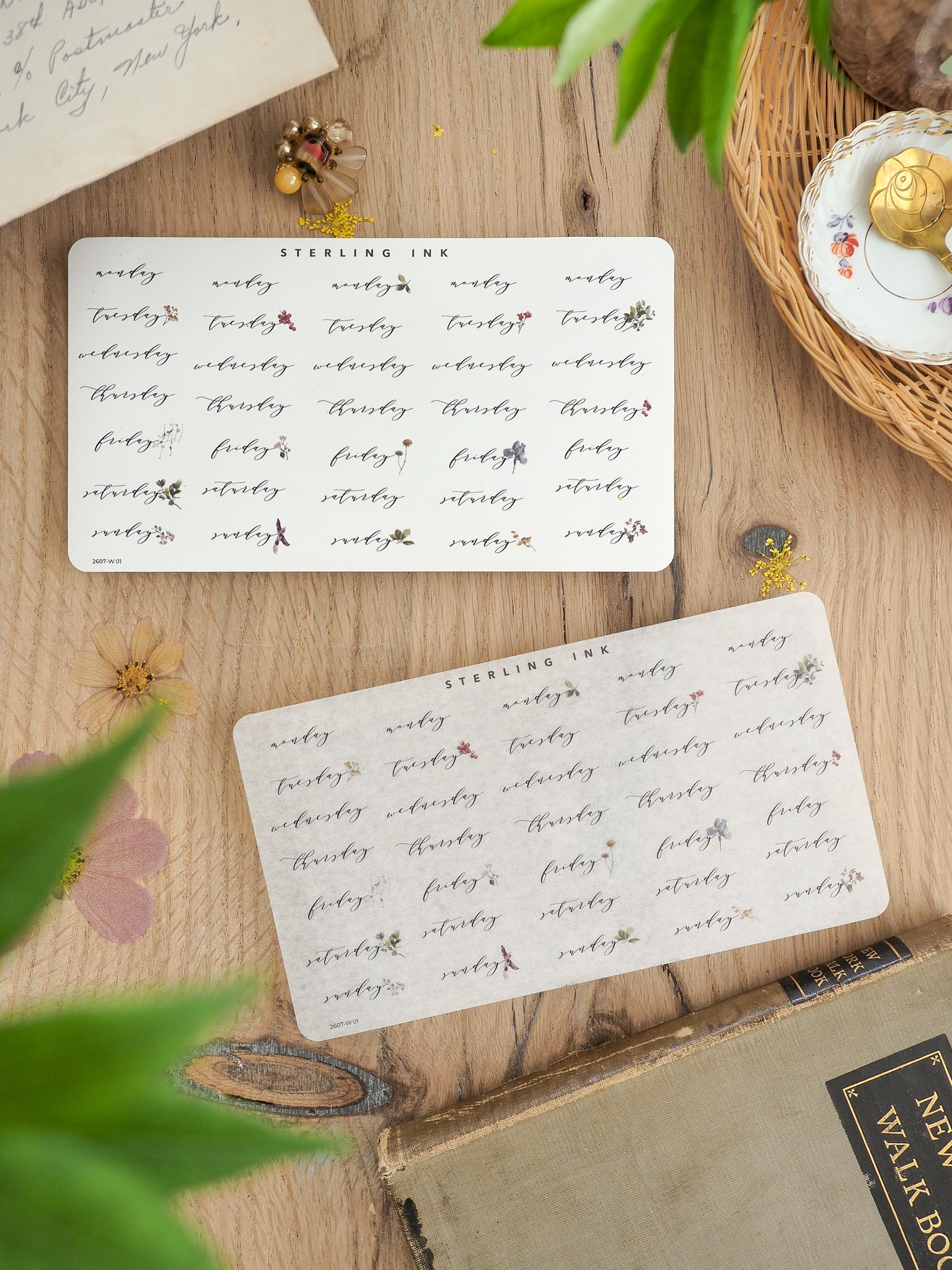 Weekday Stickers - July 2026