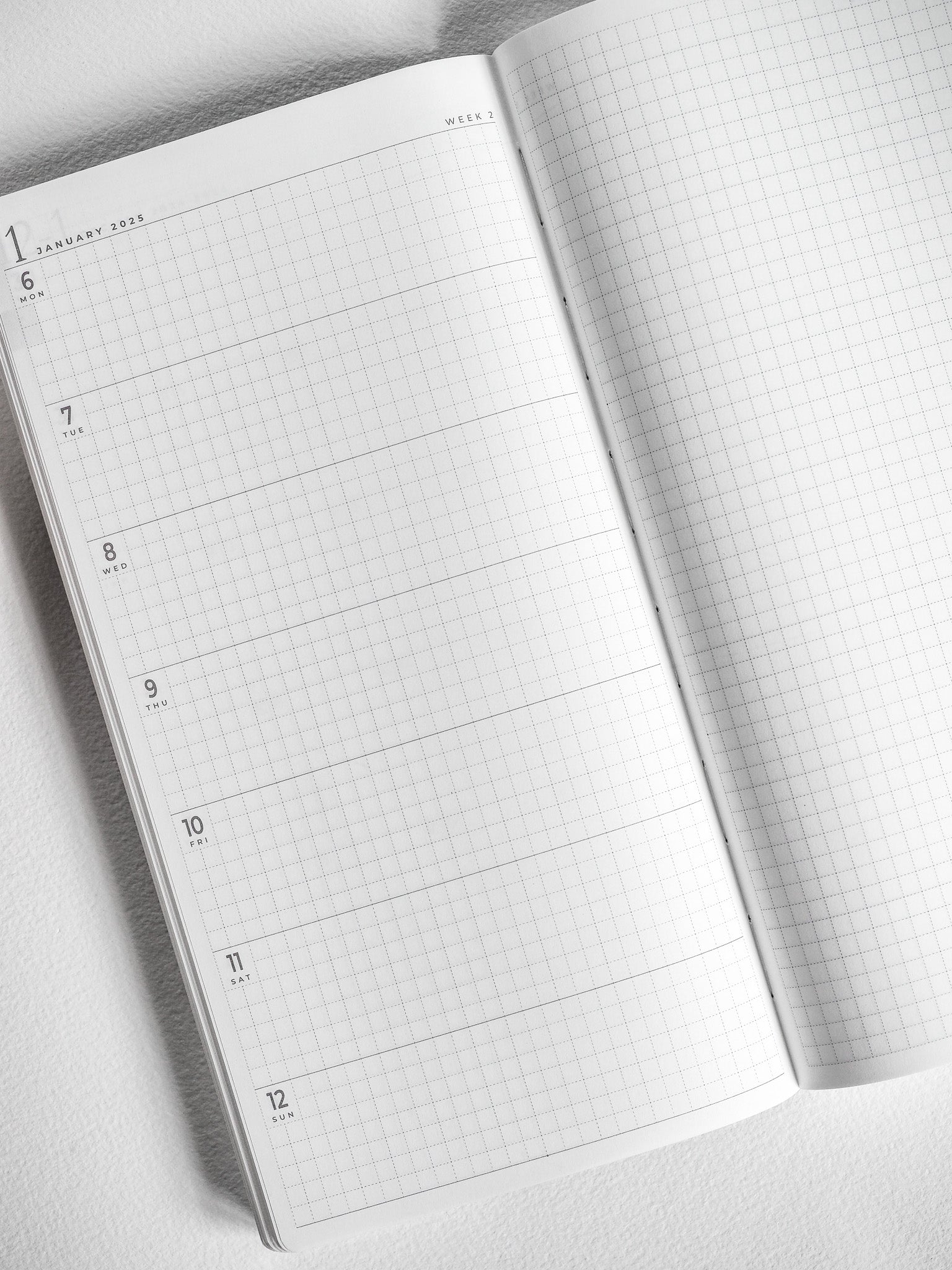 N1 Horizontal Weekly Part 2 Booklet (July-Dec) | 2025