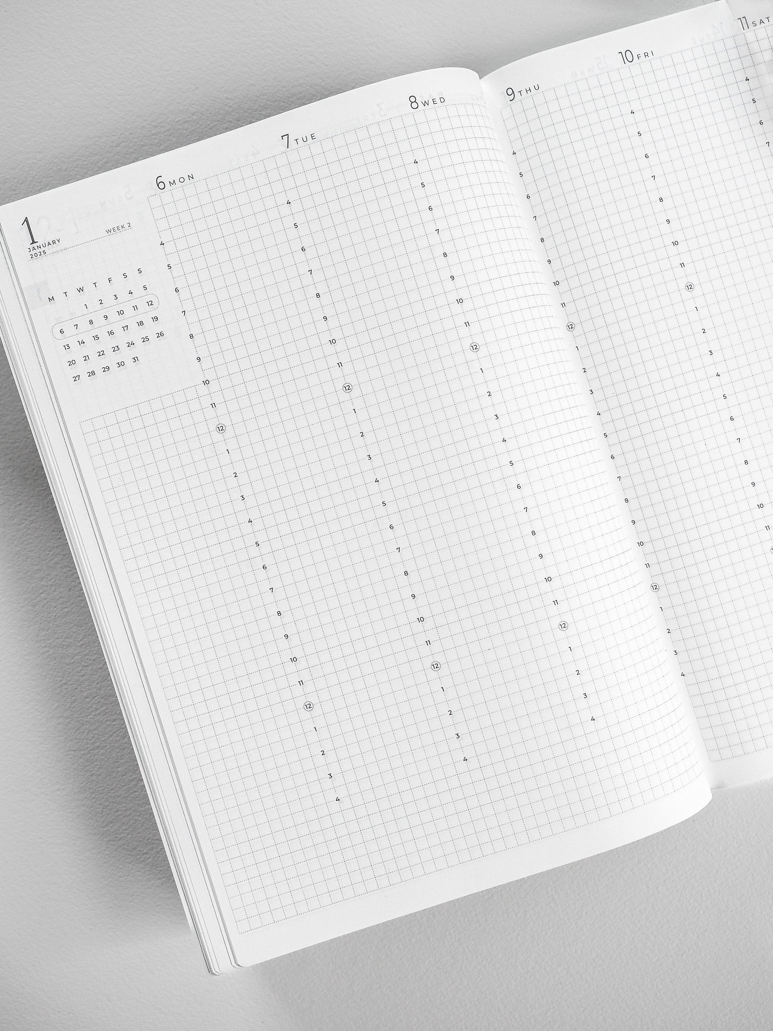 B5 Vertical Compact Full Year | 2025 Common Planner