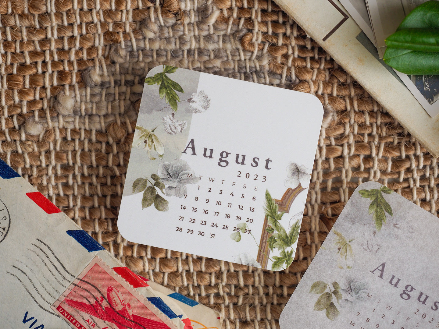 Monthly Calendar - August 2023