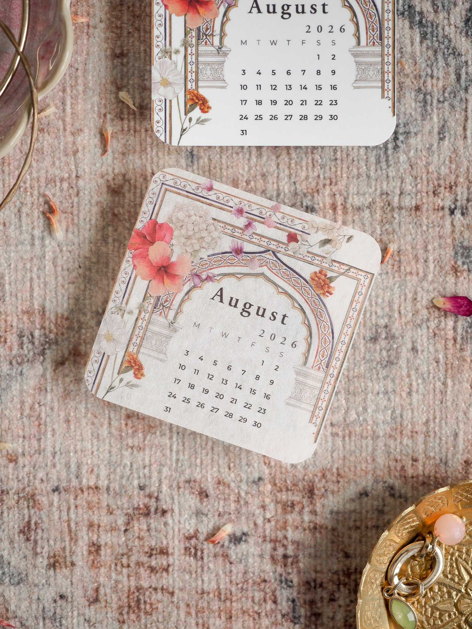 Monthly Calendar - August 2026