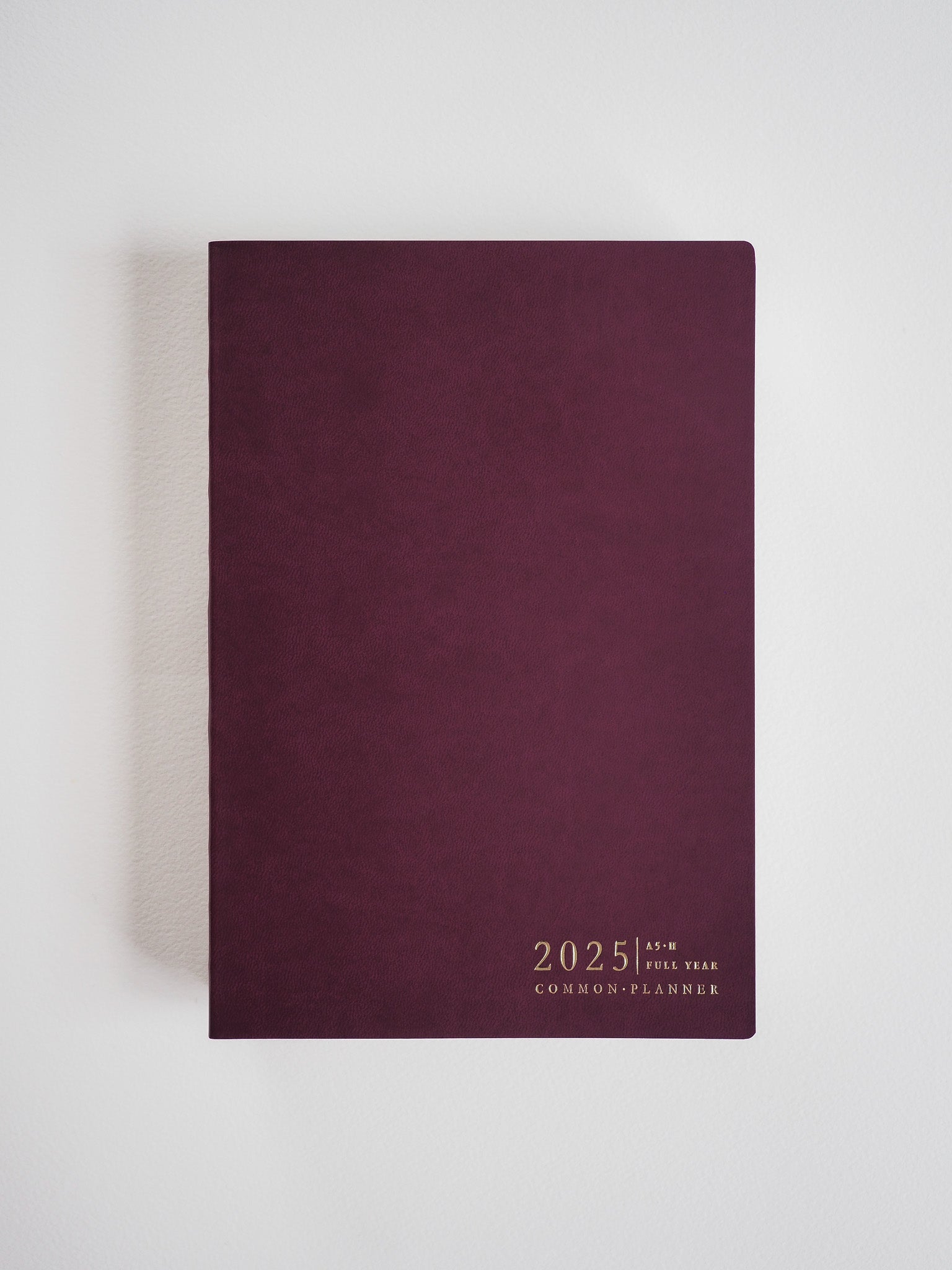 A5 Vertical Full Year | 2025 Common Planner