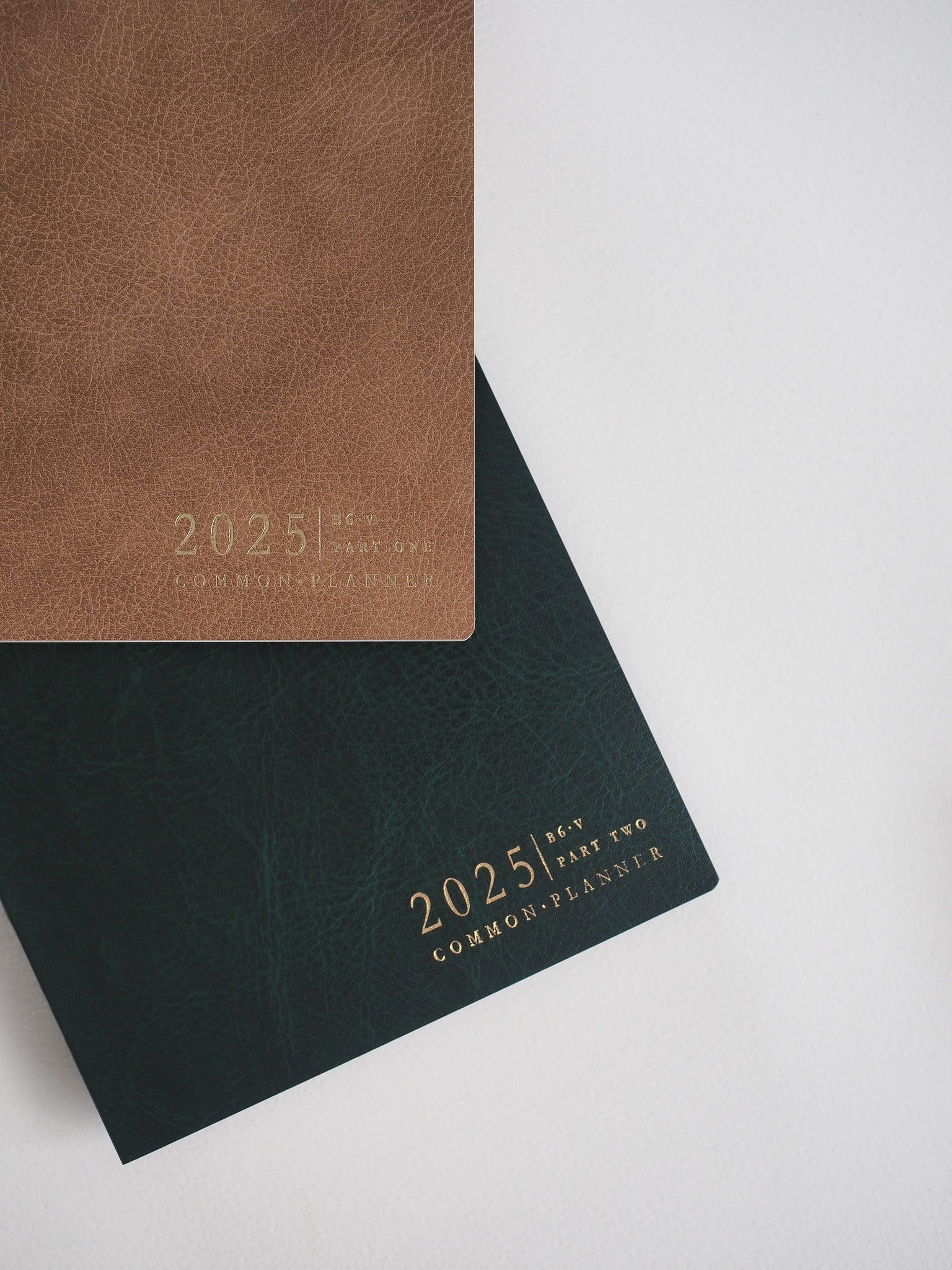 B6 Vertical Half Year Bundle (2 book)| 2025 Common Planner