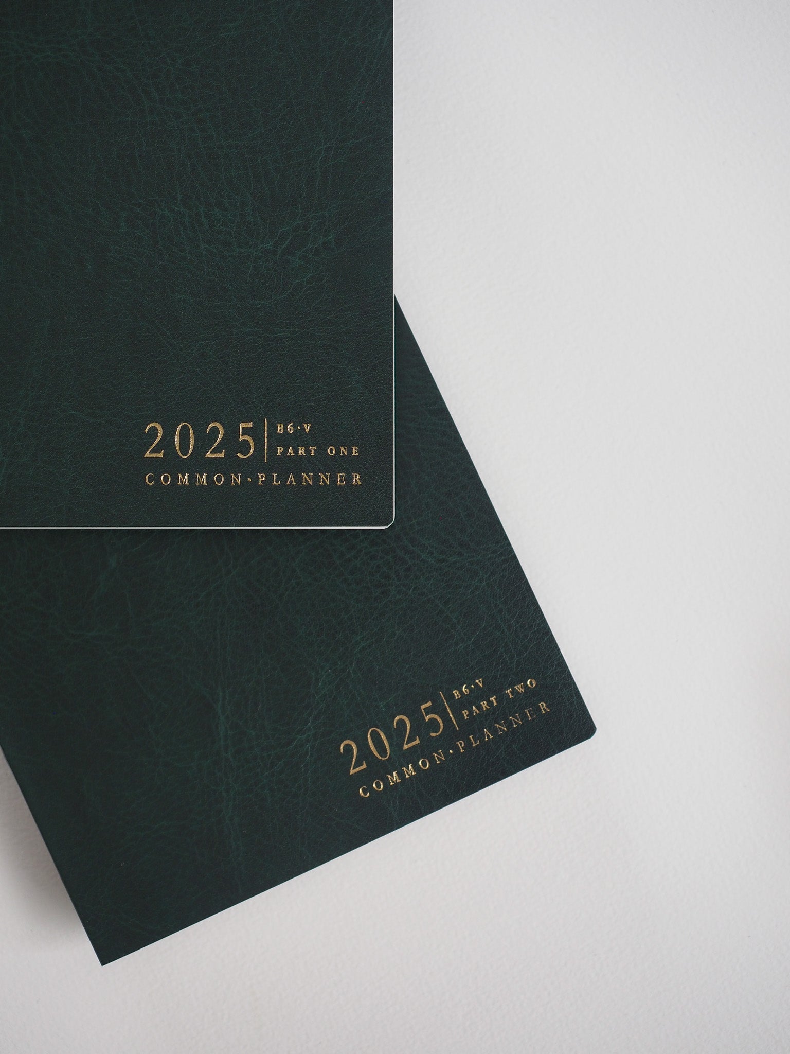 B6 Vertical Half Year Bundle (2 book)| 2025 Common Planner