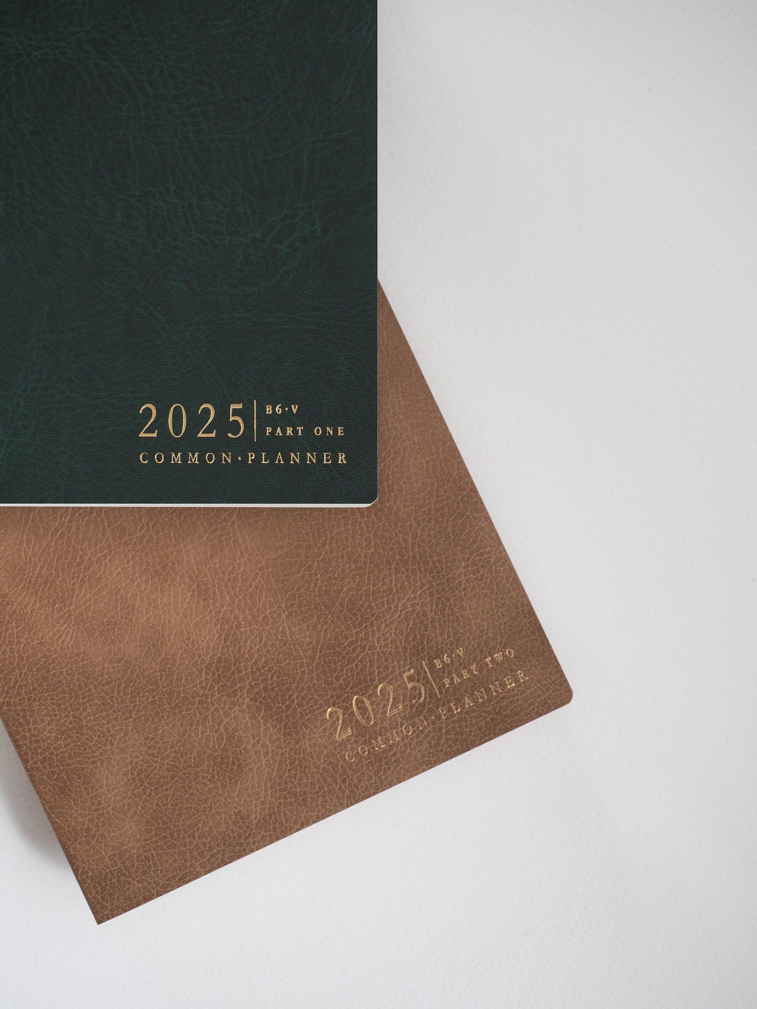 B6 Vertical Half Year Bundle (2 book)| 2025 Common Planner
