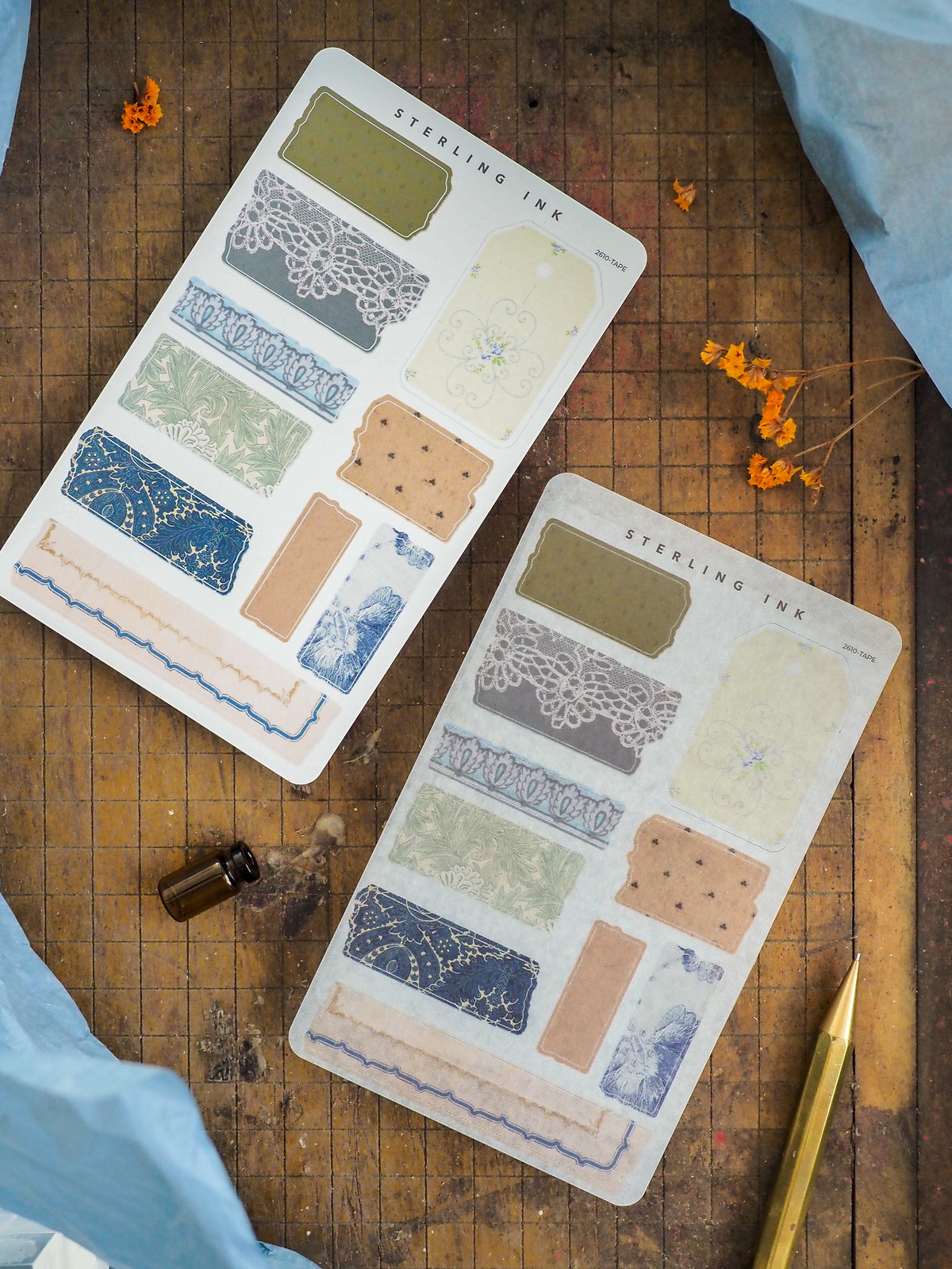 Torn Tape Stickers - October 2026