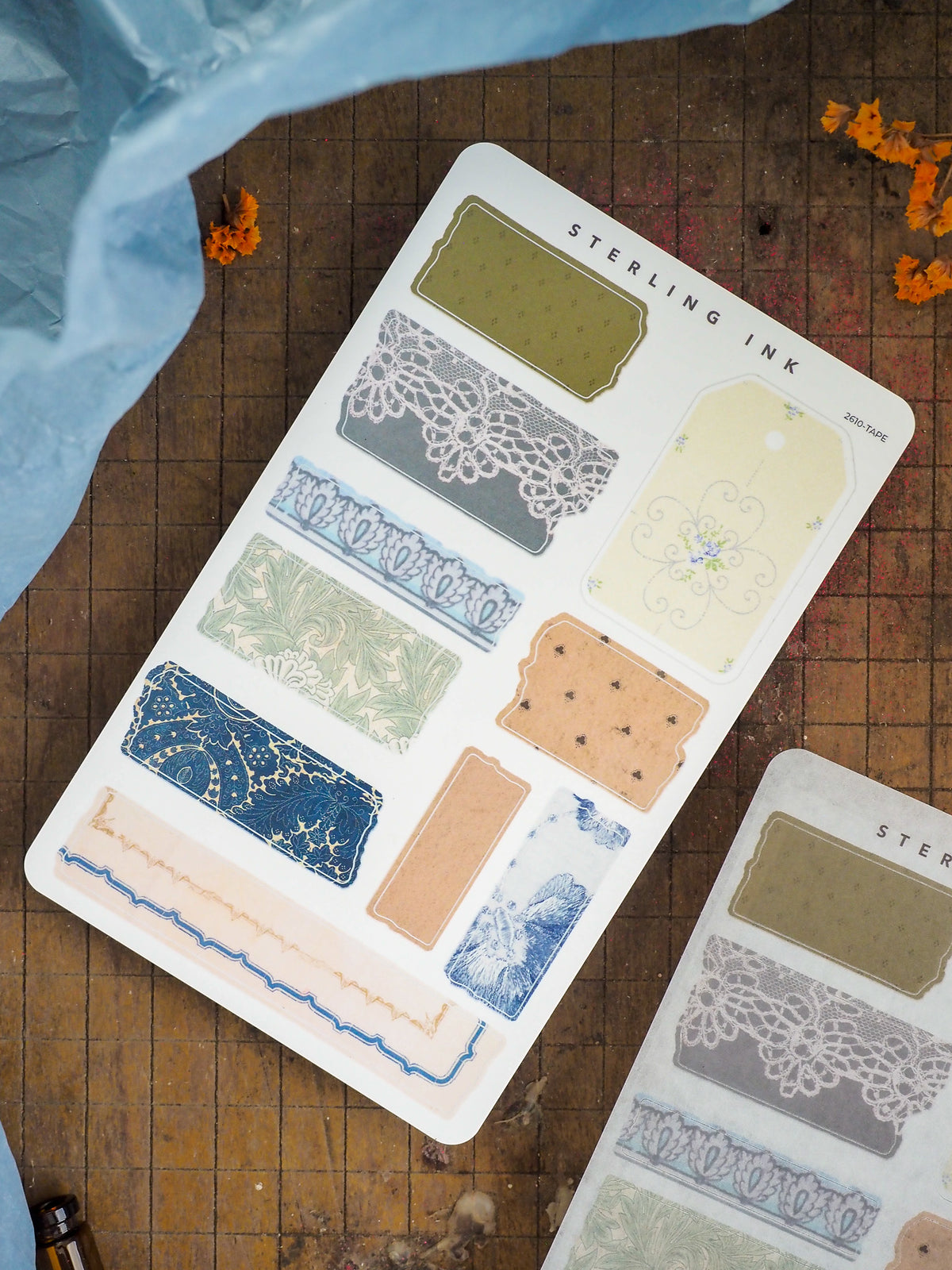 Torn Tape Stickers - October 2026