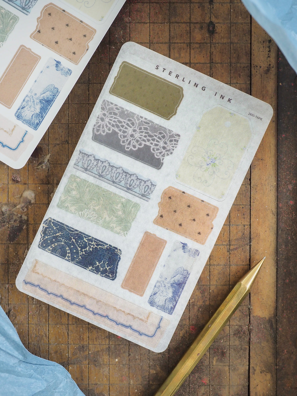 Torn Tape Stickers - October 2026