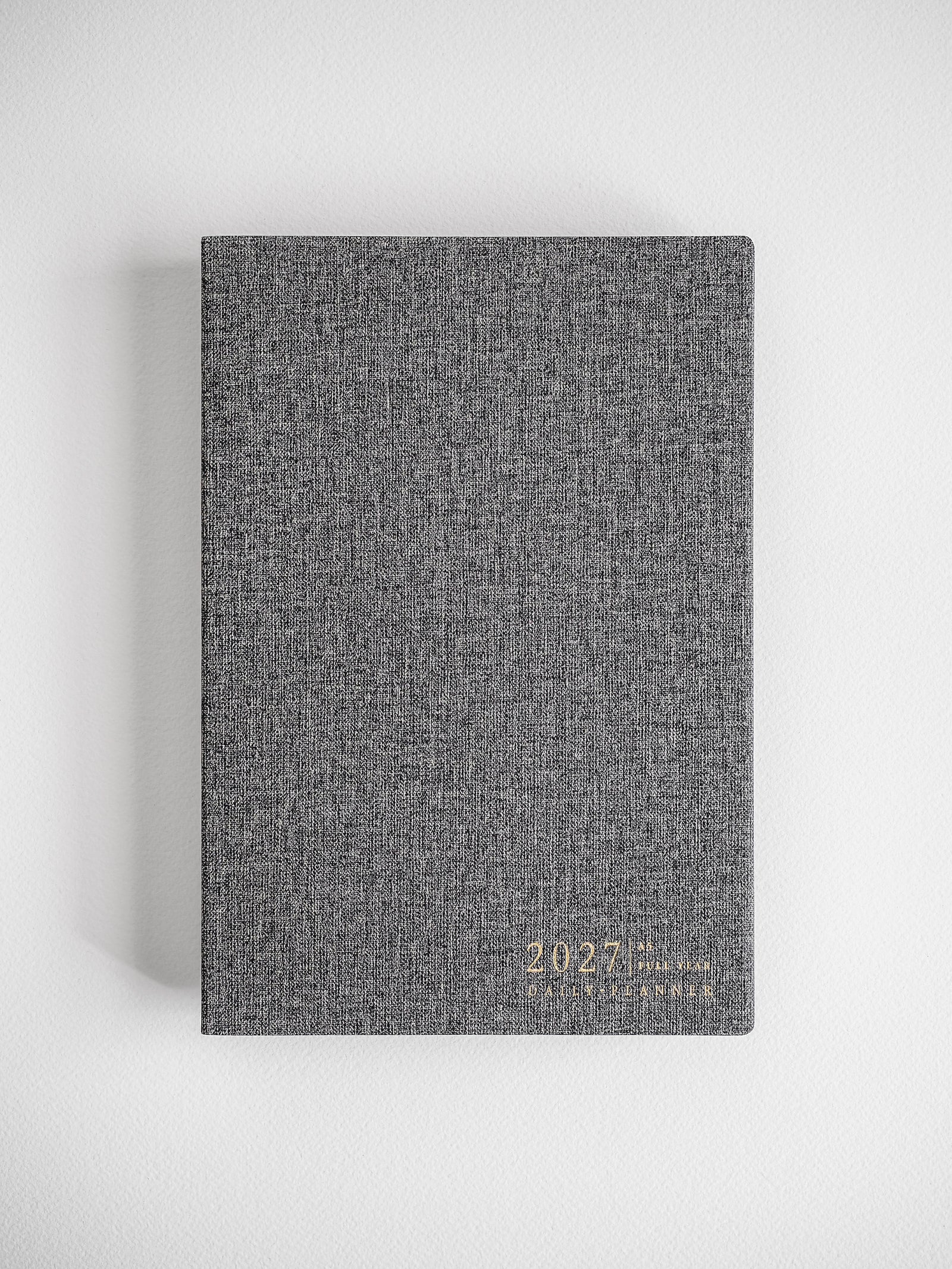 2027 A5 Daily Full year planner interior layout in Tweed #color_tweed