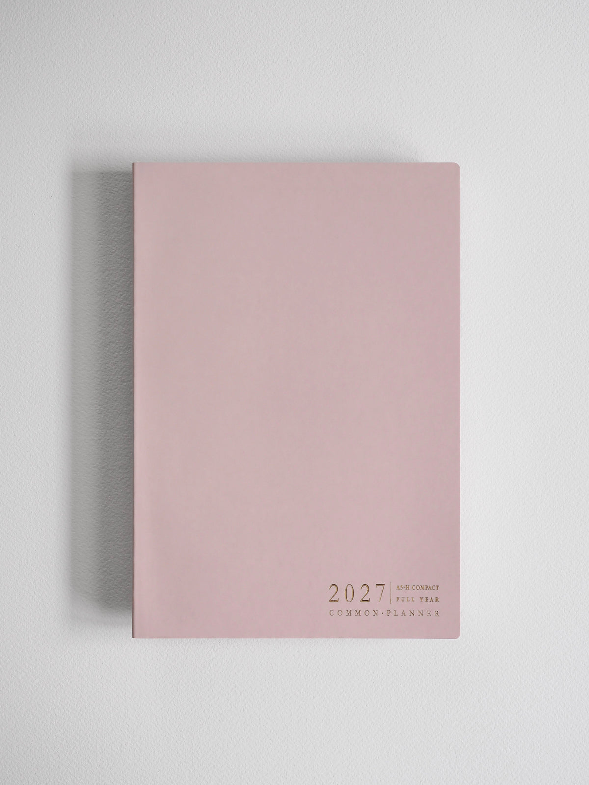 2027 A5 Horizontal Compact planner interior layout in Fairy Floss #color_fairyfloss
