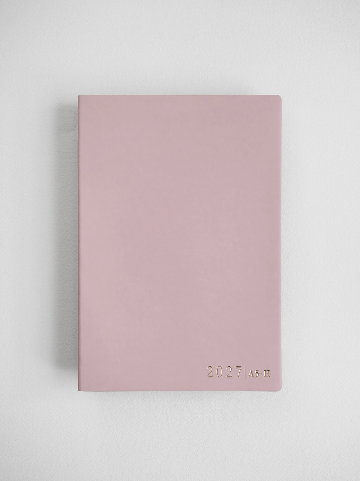 2027 A5 Horizontal Core planner interior layout in Fairy Floss #color_fairyfloss