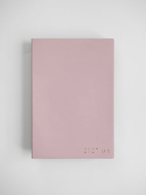 2027 A5 Horizontal Core planner interior layout in Fairy Floss #color_fairyfloss