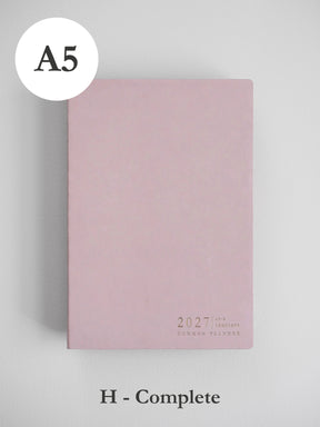 2027 A5 Horizontal Complete (softcover) planner front cover in Fairy Floss #color_fairyfloss