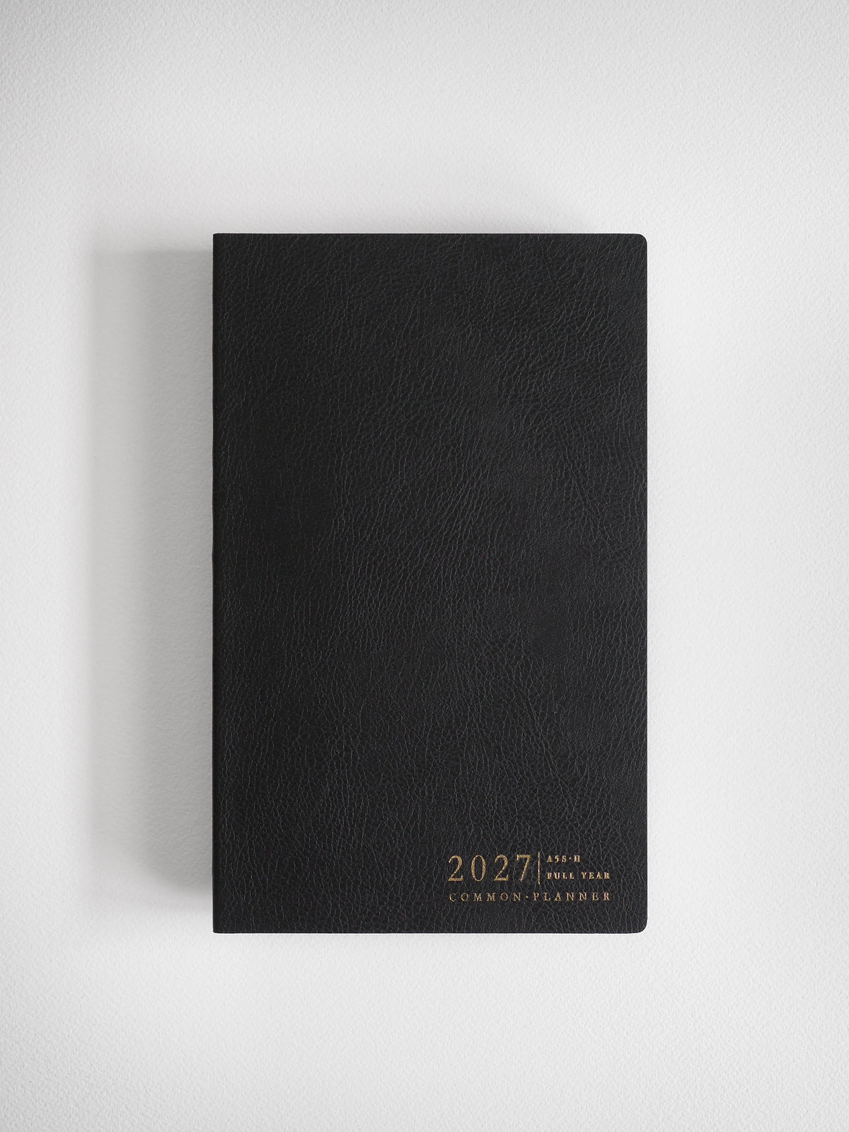 2027 A5S Horizontal Full year planner interior layout in Onyx #color_onyx
