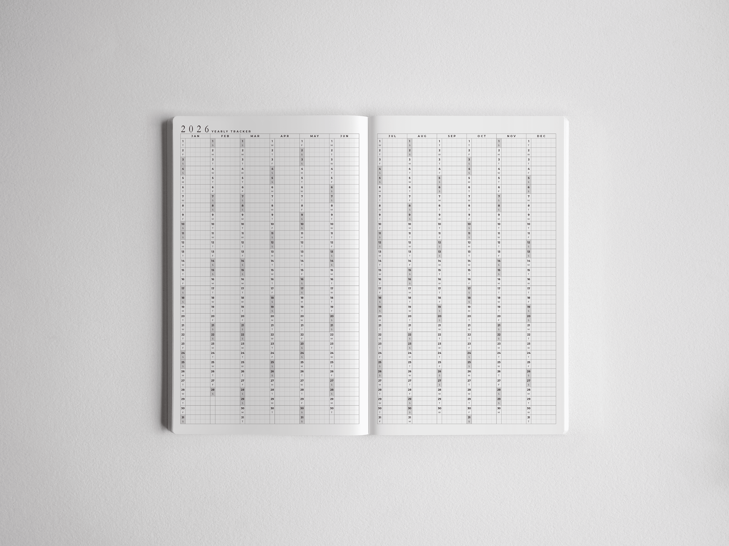 Yearly Tracker