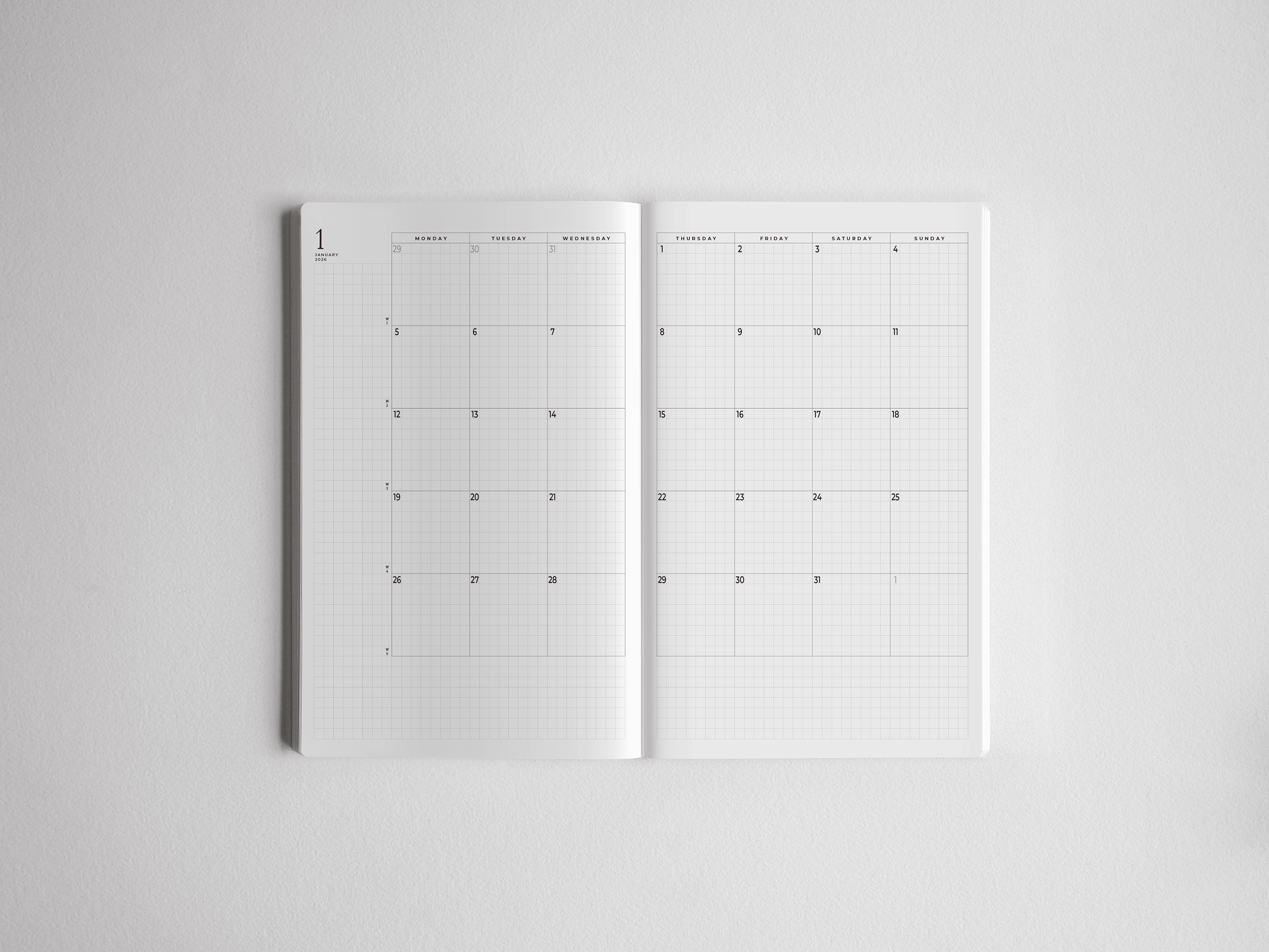 Monthly Layout