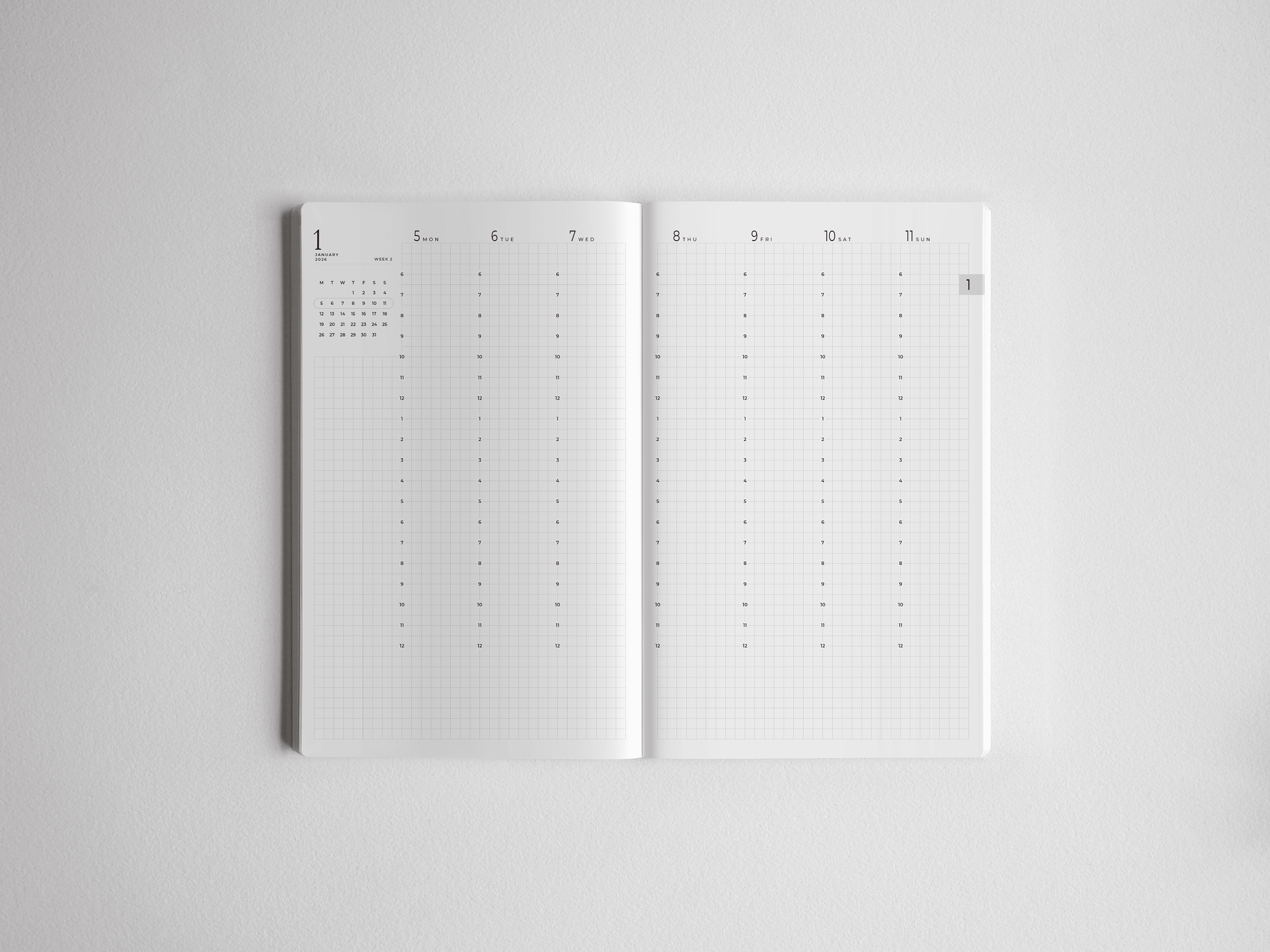 Weekly Layout