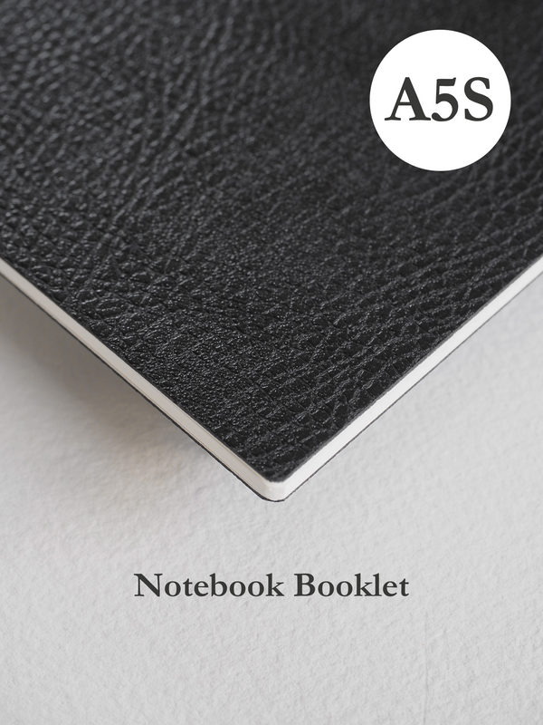 A5 Slim Grid Notebook Booklet - Koji Paper (64 pages)