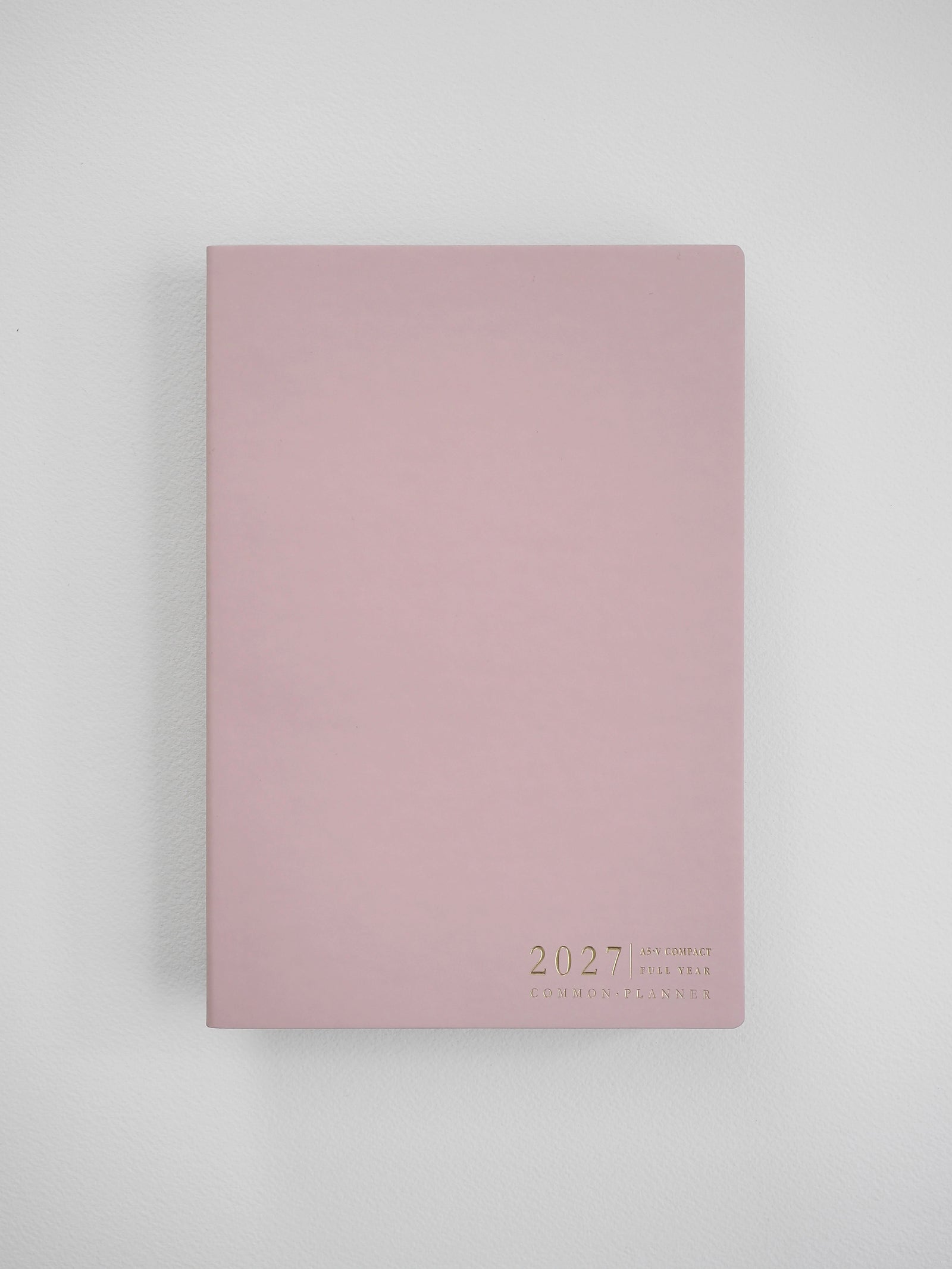 2027 A5 Vertical Compact planner interior layout in Fairy Floss #color_fairyfloss