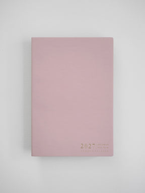2027 A5 Vertical Compact planner interior layout in Fairy Floss #color_fairyfloss